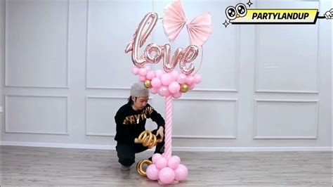 Balloon Column Tutorial Partylandup Youtube