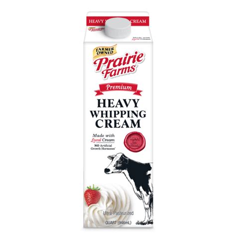 Heavy Whipping Cream, 36%, UHT - Prairie Farms Dairy, Inc.
