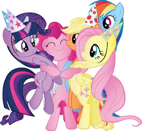 My Little Pony Group transparent PNG - StickPNG