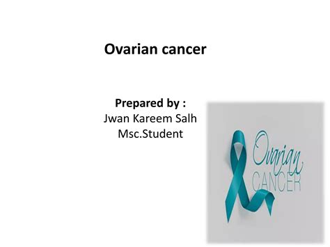 Ovarian Cancer Ppt