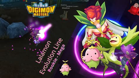 Digimon Masters Online NADMO Lalamon Evolution Line Rookie Mega