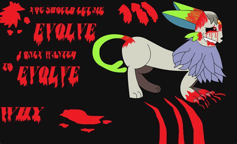 Creepypasta eevee by CRYSTALESP on DeviantArt