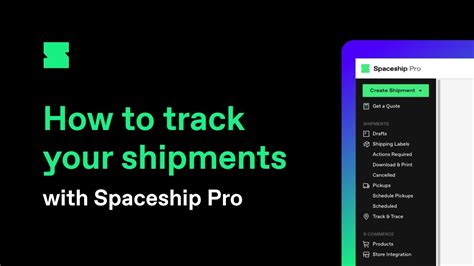 Spaceship Pro Tutorial How To Track Your Shipments With Spaceship Pro