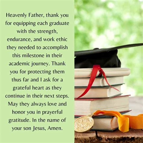 Powerful Graduation Prayers