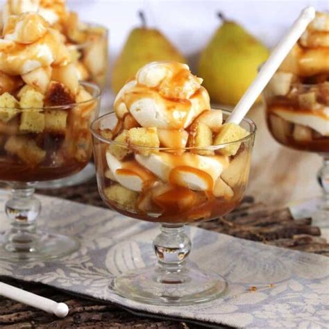 No Bake Caramel Pear Cheesecake Trifle The Suburban Soapbox