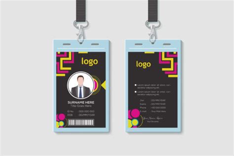 Elegant Id Card Template Graphic By Ju Design · Creative Fabrica