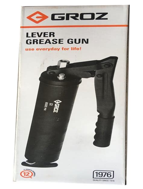 Groz 6000 Psi Lever Grease Gun Size 1 Kg At Rs 680 In Sangli Id 23211809073