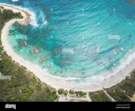 Half Moon Bay Beach, Antigua Stock Photo - Alamy