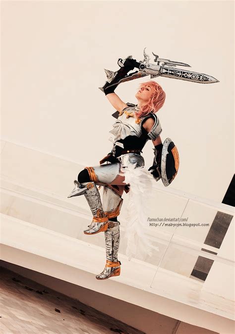 Lightning FFXIII-2 armor cosplay I by onlycyn on DeviantArt