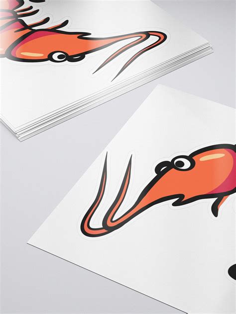 Shrimp Sticker