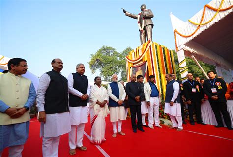 PM pays tribute to Babasaheb Dr. Bhimrao Ramji Ambedkar on his ...