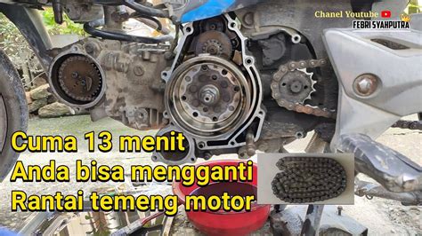 Tutorial Pemasangan Rantai Temeng Pada Motor Suzuki Smash Youtube