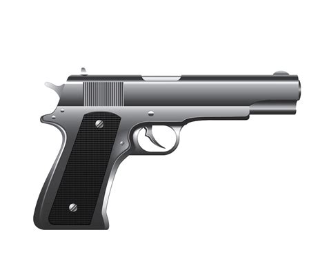 personal pistol gun clipart transparent - Clipart World