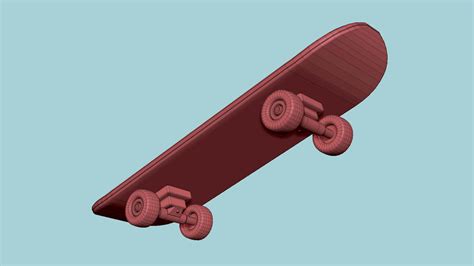 Skateboard 05 Union Jack 3d Model By Gsommer