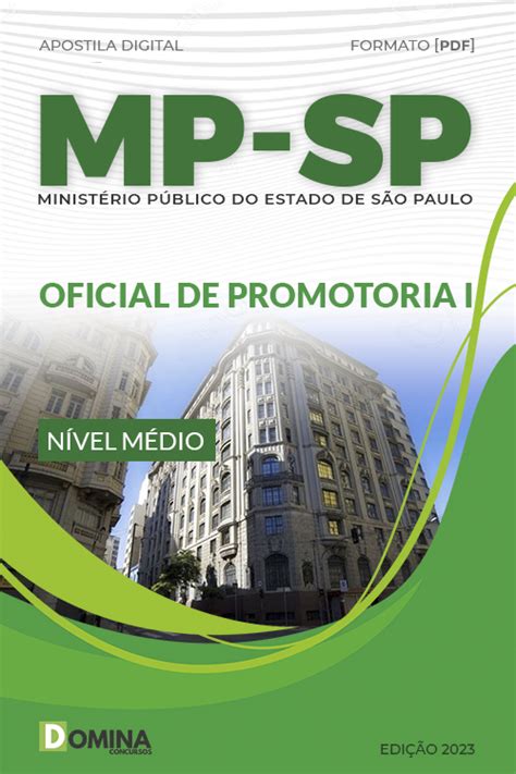 Apostila Concurso MP 23 Oficial Promotoria I Domina