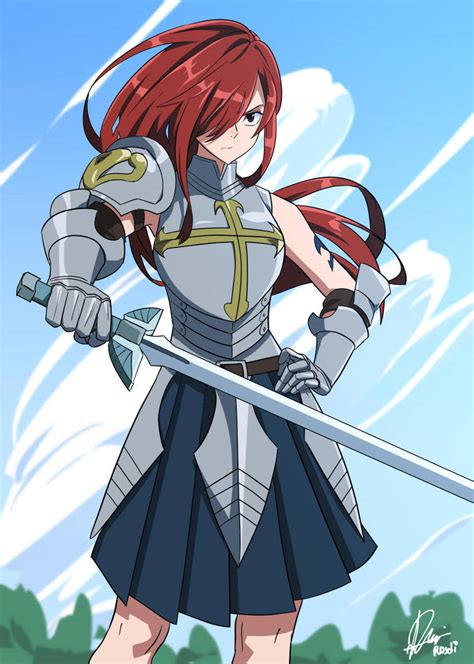 Commission Erza Scarlet By Rosuke97 On DeviantArt