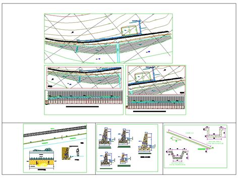 Muro de contención en AutoCAD Descargar CAD 782 99 KB Bibliocad