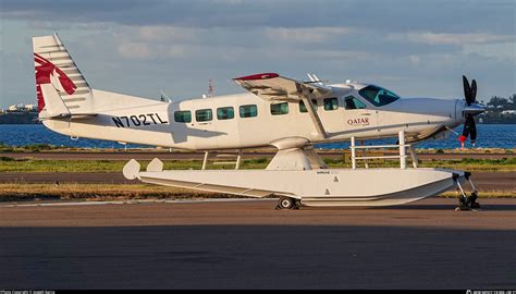 N702TL Qatar Airways Cessna 208B Grand Caravan EX Photo By Joseph Garca