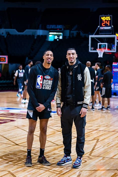 Tyrese Haliburton Chris Duarte At All Star Weekend Photo Gallery