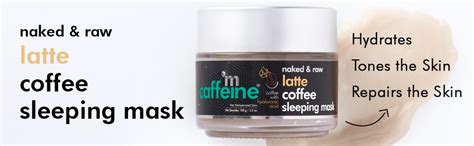 Foxy In Buy MCaffeine Naked Raw Latte Coffee Sleeping Mask G Online In India On Foxy