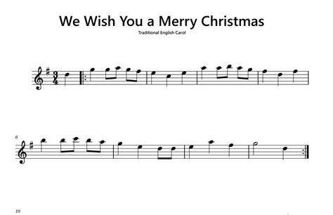 We Wish You A Merry Christmas Arr Funtom By Arthur Warrell Sheet