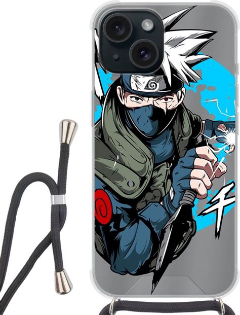 Apple Iphone 15 Telefoonhoesje Premium Kwaliteit Naruto Kakashi