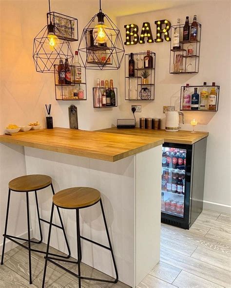 9 Desain Mini Bar Instagamable Untuk Rumah Kecil