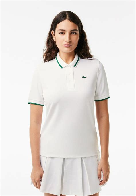 Lacoste Sport Tennis Heritage Poloshirt Blanc Vert Blauw Zalando Nl