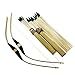 Amazon Adventure Awaits 2 Pack Handmade Wooden Bow And Arrow