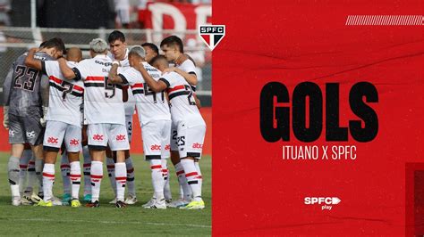 Gols Ituano X S O Paulo Spfc Play Youtube