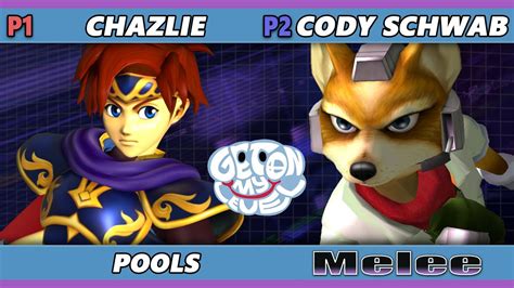 GOML 2023 Cody Schwab Fox Vs Chazlie Roy Smash Melee SSBM