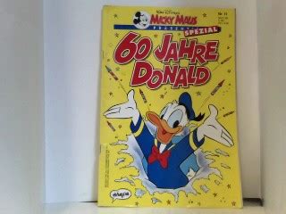 Micky Maus Pr Sentiert Jahre Donald Spezial Nr Von Disney Walt