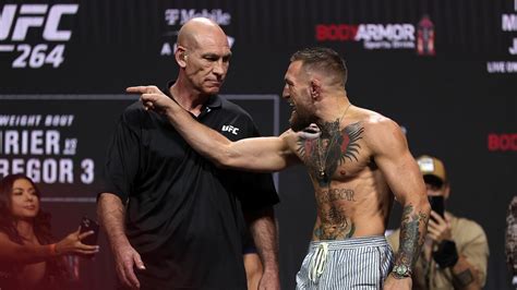 Ufc 264 Conor Mcgregor Vs Dustin Poirier Weigh In Results How To Watch Video Highlights