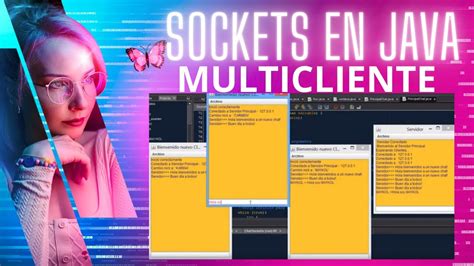 Sockets En Java Chat Cliente Servidor Java Sockets Client Server