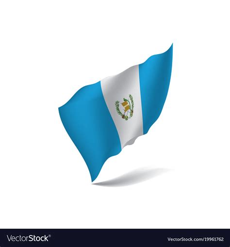 Guatemala flag Royalty Free Vector Image - VectorStock