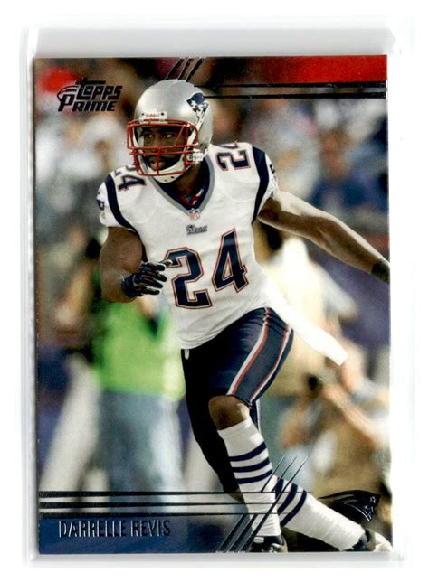 Topps Prime Image Variation Blue Jersey Darrelle Revis For