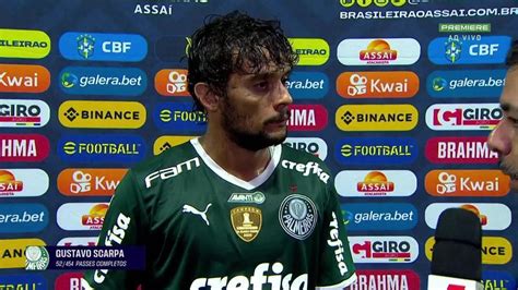 V Deo Gustavo Scarpa Destaca Import Ncia Da Vit Ria Do Palmeiras