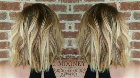 Shadow Root Balayage Blonde Hair Beach Waves Dimensional Blonde Beach Hair Beach Wave Hair