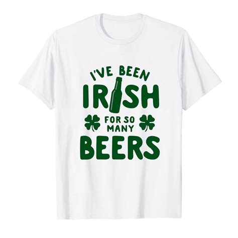 Aboser Happy St Patricks Day Tshirts Women 2024 Cute Four Leaf Clover