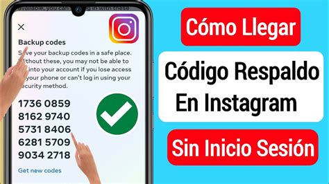 Cómo obtener un código de respaldo de 8 dígitos para Instagram 2033