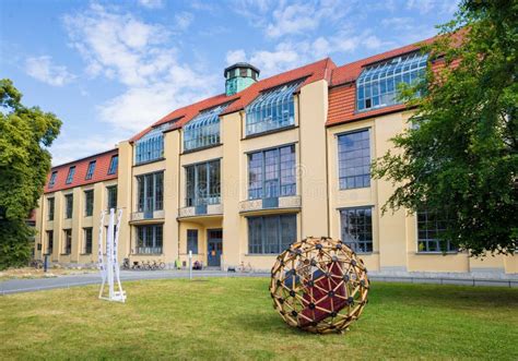 Bauhaus University Weimar Stock Image Image Of Architecture