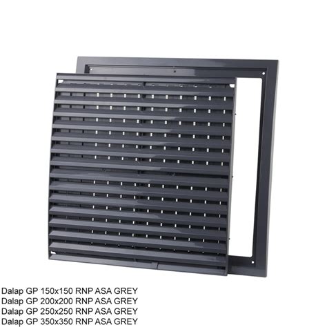 Dalap RNP ASA Plastic Ventilation Grille With Mechanically Operated