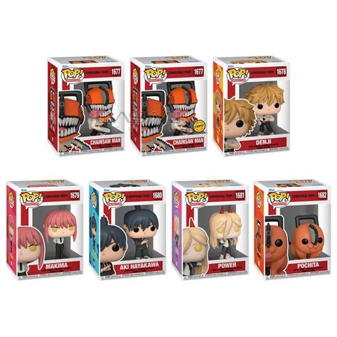 Funko lança coleção POP de Chainsaw Man modelos inéditos