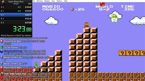 Original Super Mario Bros World Record Speedrun Metroras