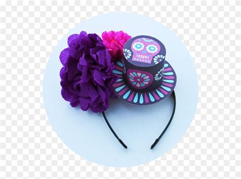 Easy Day Of The Dead Paper Flowers - Calavera, HD Png Download ...