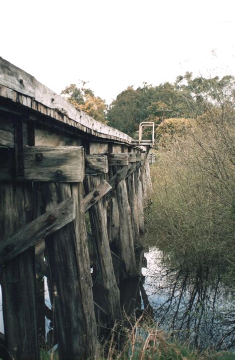 Photographs of the South Gippsland Line beyond Leongatha in 1992