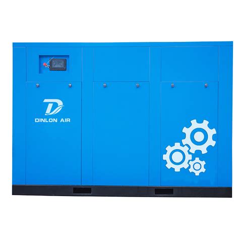 Energy Saving Hp Vfd Two Stage Compression Screw Air Compressor