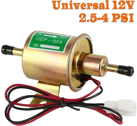 Amazon Electric Fuel Pump 12v Universal Low Pressure 12 Volt