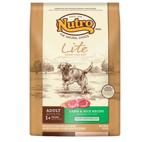 Nutro Lite Limited Ingredient Diet Lamb And Rice Adult Dog Food Petco Store