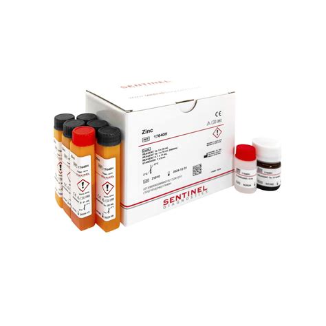 Набор реактивов цинка - 17640H - SENTINEL DIAGNOSTICS - сыворотки ...